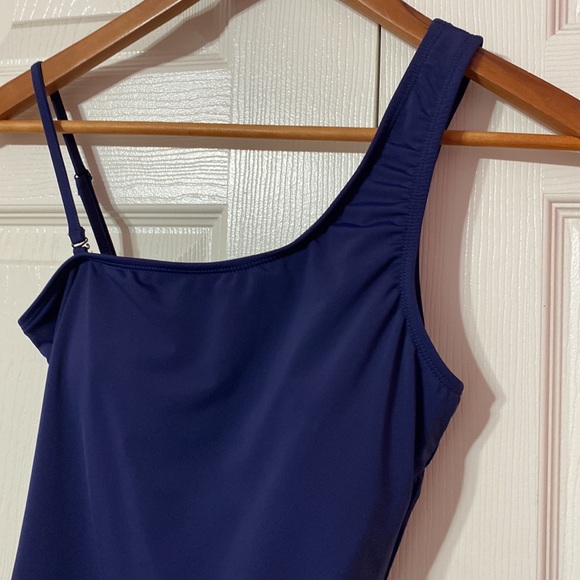 BALEAF Swim Womens Navy Blue Tankini Top NWT Size 34 - Picture 2 of 8